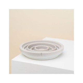 pino Hundenapf Slow Feeder dolphin grey solid, Gr. S, Höhe: ca. 4 cm, Durchmesser:  ca. 18 cm