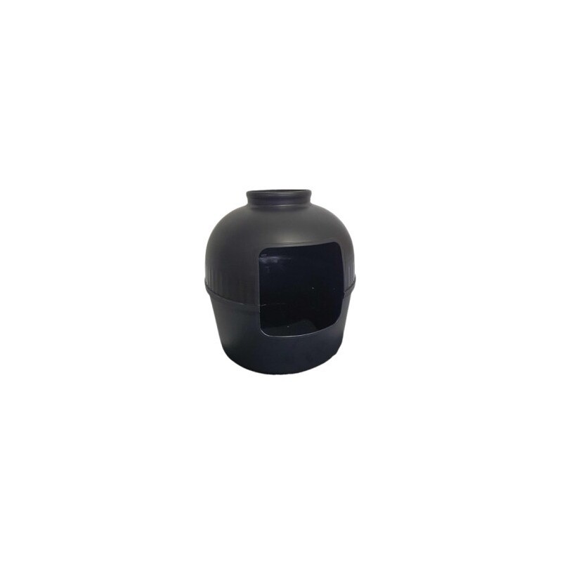RHR Quality Katzentoilette Flower XXL schwarz
