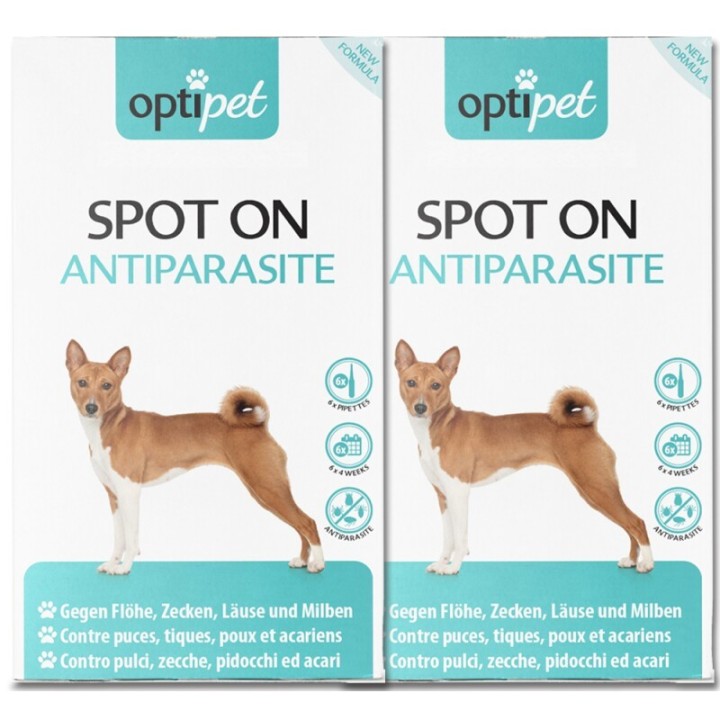 OptiPet Spot on für Hunde 2x18 ml