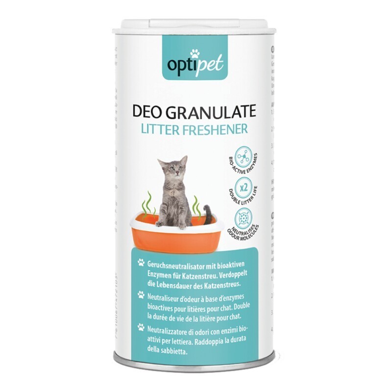 OptiPet Deo Granulat für Katzenklos 6 Stück