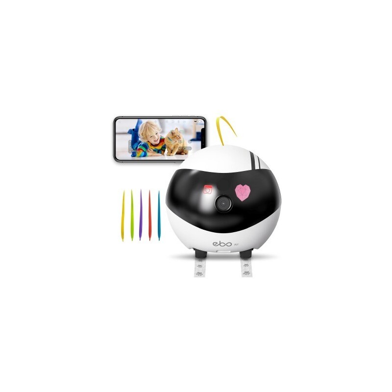 Enabot EBO Air: Haustier‑Kameraroboter mobil mit KI integration & HD‑Streaming