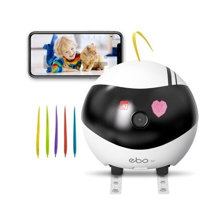Enabot EBO Air: Haustier‑Kameraroboter mobil mit KI integration & HD‑Streaming