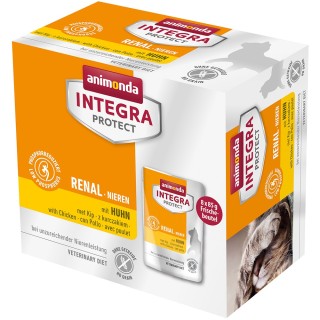 animonda Integra Protect Adult Renal 8 x 85 g - mit Huhn