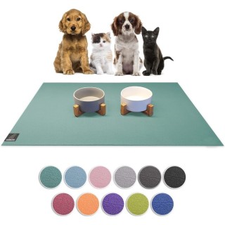 SANOZOO ® - Napfunterlage - Öko-Tex und Made in Germany petrol 60 cm, 90 cm