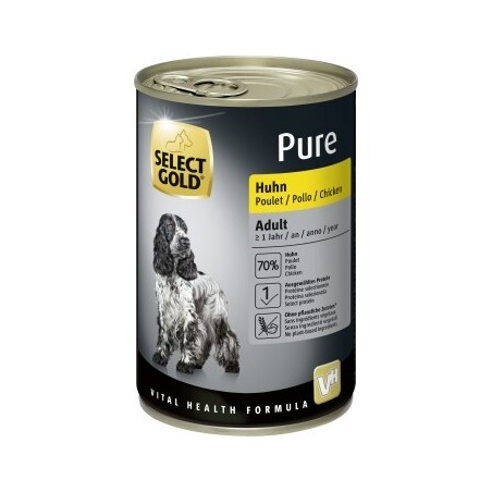 SELECT GOLD Pure Adult Huhn 24x400 g