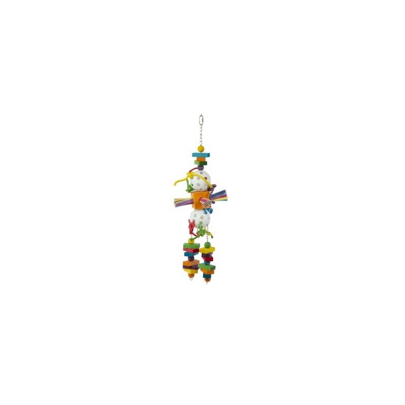 HappyBird Papageienspielzeug Willy Nilly XL