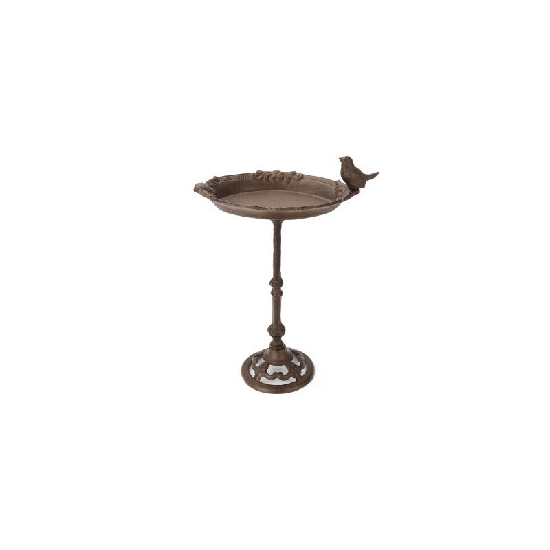 WILDLIFE HOME Vogeltränke stehend mit Ornamenten