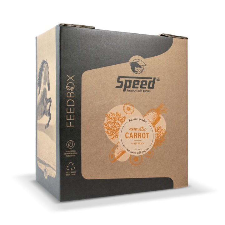 Speed delicious speedies CARROT, 8 kg Feedbox XS