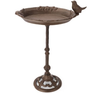 WILDLIFE HOME Vogeltränke stehend mit Ornamenten