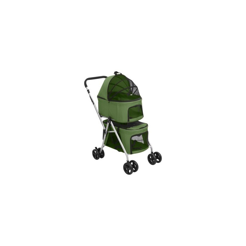 VidaXL Hundewagen 83x48x97cm (L x B x H) grün