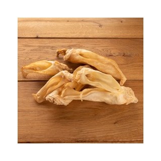 alsa-nature Ziegen-Ohren Kauartikel, 200 g, Länge: ca. 20 cm, Durchmesser:  ca. 5 cm, Hundefutter