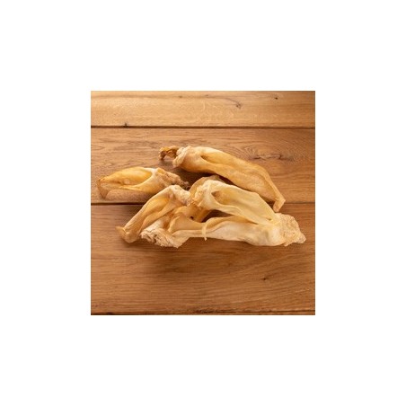 alsa-nature Ziegen-Ohren Kauartikel, 200 g, Länge: ca. 20 cm, Durchmesser:  ca. 5 cm, Hundefutter