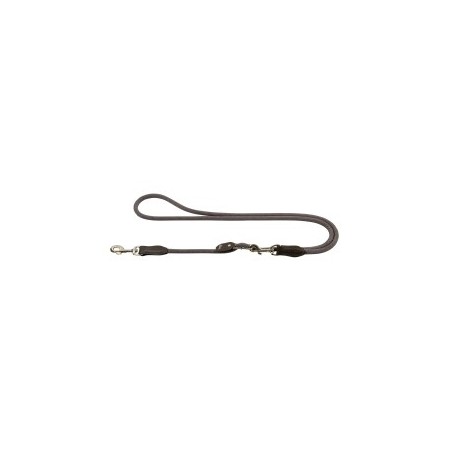 HUNTER Führleine Vario-Leine Freestyle grau, Länge: ca. 200 cm, Durchmesser:  ca. 10 mm