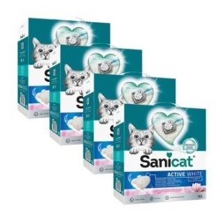 Sanicat Active White Lotus Flower 4x10 l