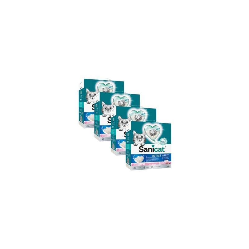 Sanicat Active White Lotus Flower 4x10 l