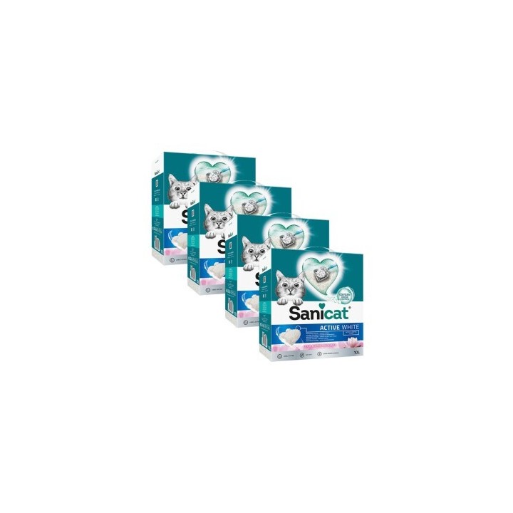 Sanicat Active White Lotus Flower 4x10 l
