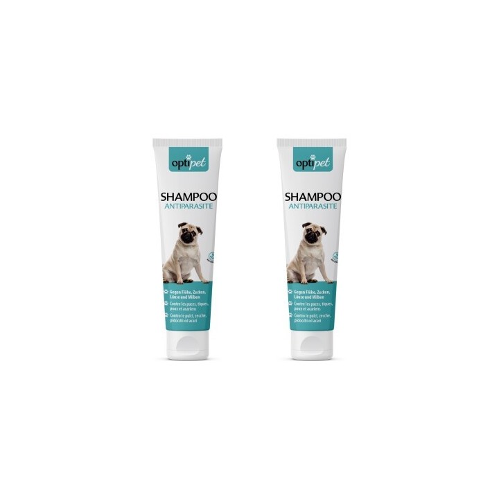 OptiPet Parasitenshampoo 2x250 ml