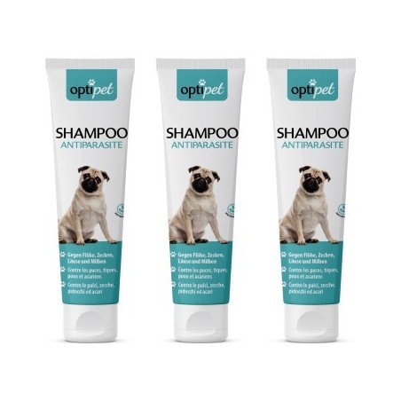 OptiPet Parasitenshampoo 3x250 ml
