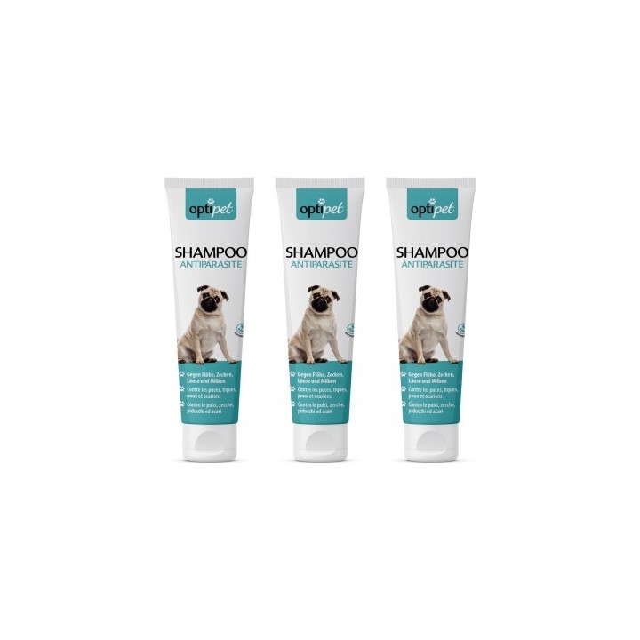 OptiPet Parasitenshampoo 3x250 ml