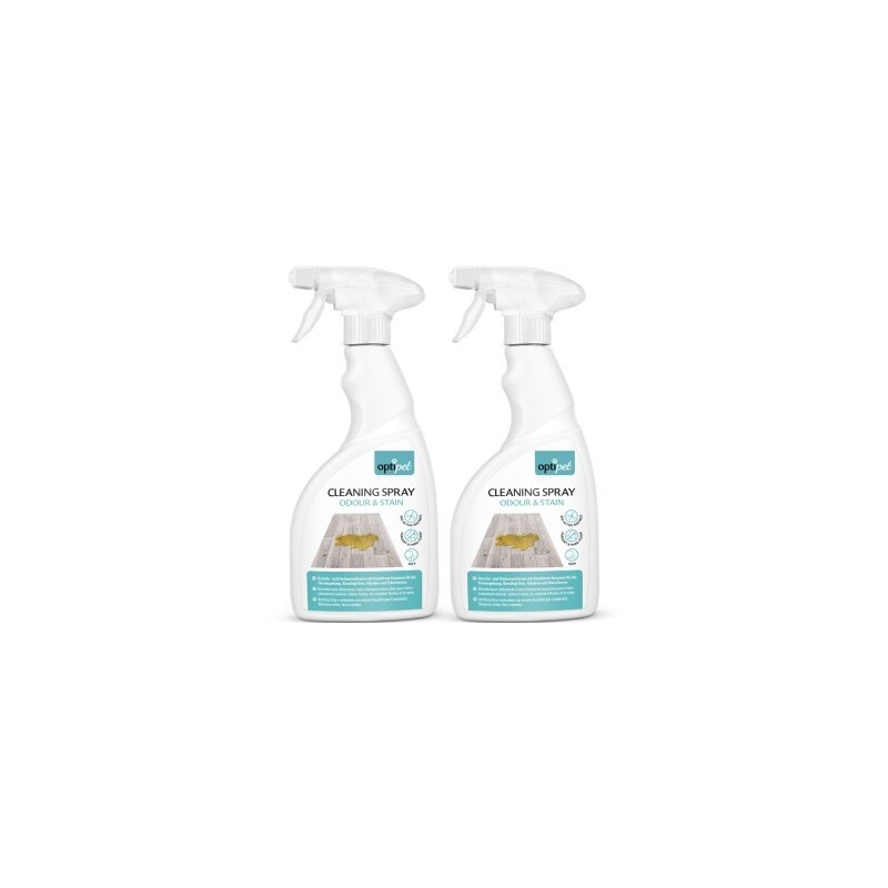 OptiPet Geruchsentferner gegen Tiergerüche 2x500 ml
