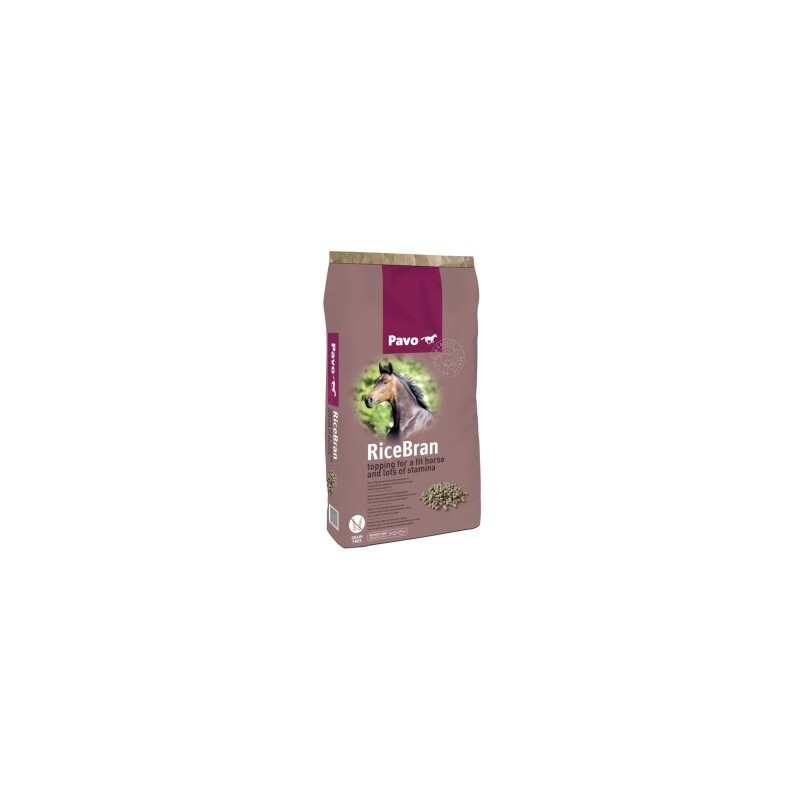 PAVO Ergänzungsfutter RiceBran 20 kg