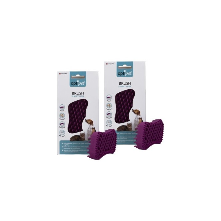 OptiPet Tierbürste für Kurzhaar