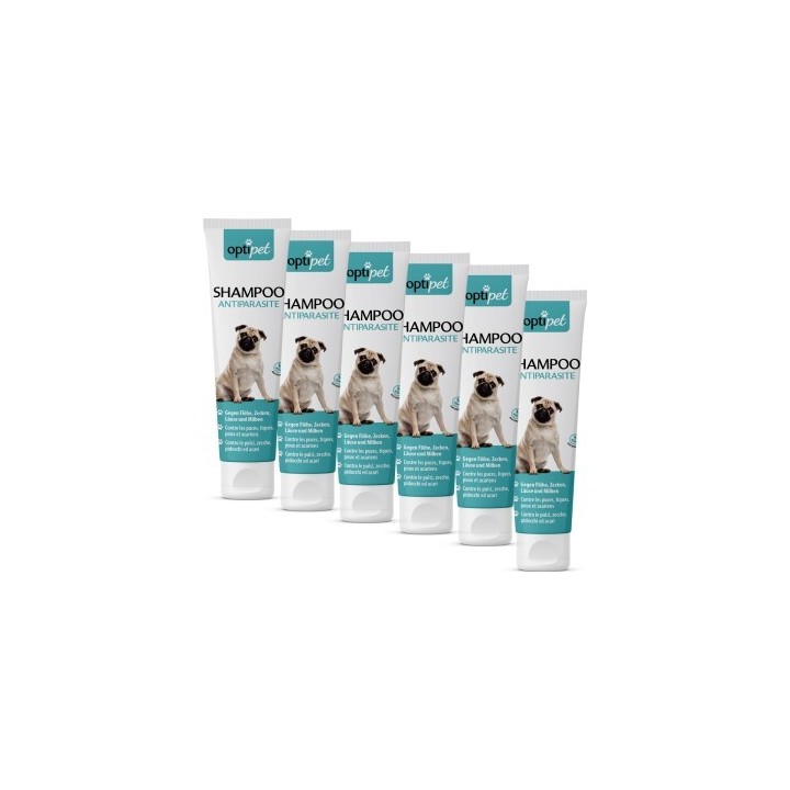 OptiPet Parasitenshampoo 6x250 ml