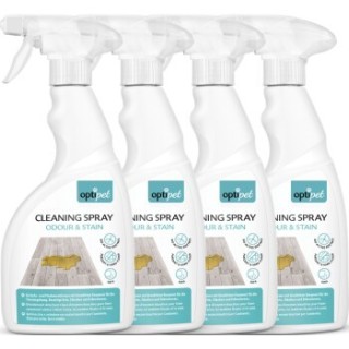 OptiPet Geruchsentferner gegen Tiergerüche 4x500 ml