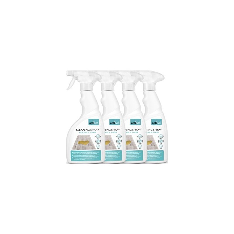 OptiPet Geruchsentferner gegen Tiergerüche 4x500 ml