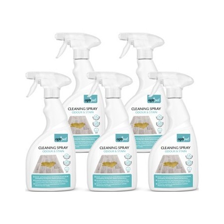 OptiPet Geruchsentferner gegen Tiergerüche 5x500 ml