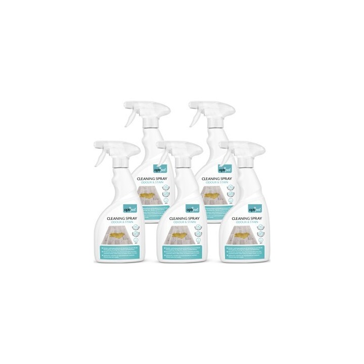OptiPet Geruchsentferner gegen Tiergerüche 5x500 ml