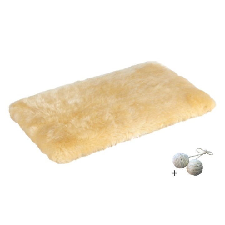 Rohrschneider ® Fensterliege, mit Gratis-Spielball, beige