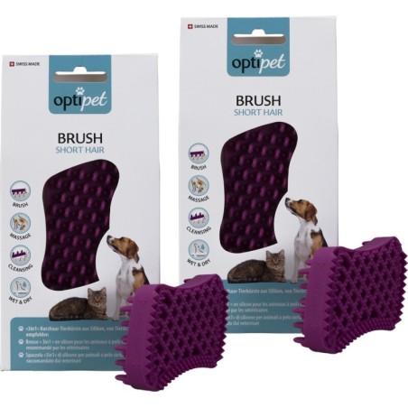 OptiPet Tierbürste für Kurzhaar