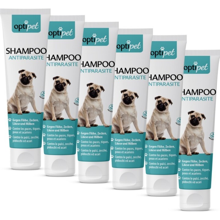 OptiPet Parasitenshampoo 6x250 ml