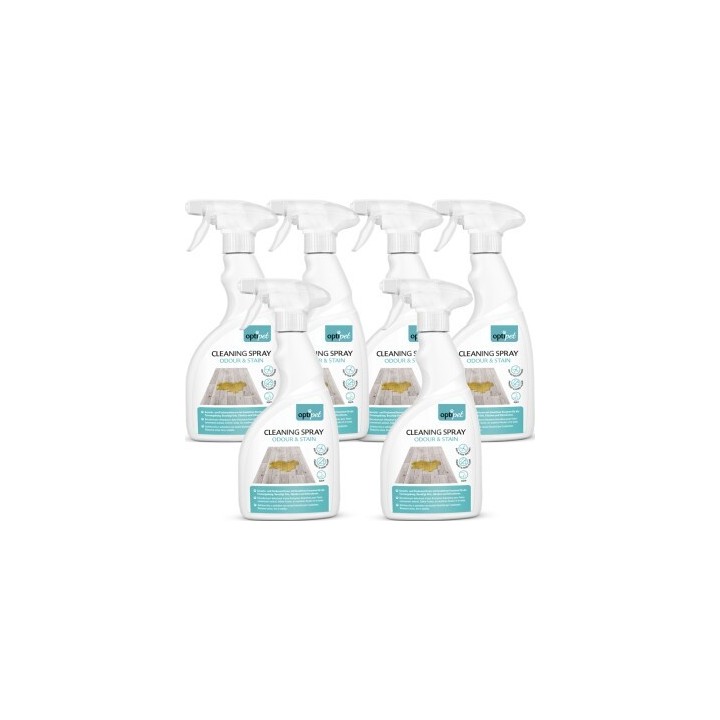 OptiPet Geruchsentferner gegen Tiergerüche 6x500 ml