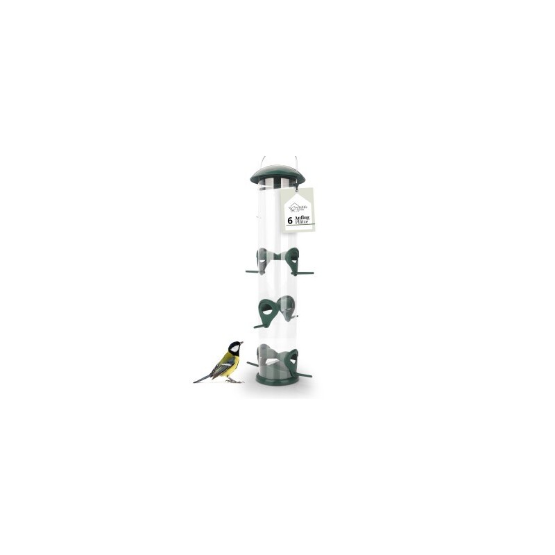 WILDLIFE HOME Körner Futtersäule mit XL-Futterteller