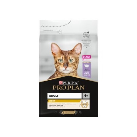PRO PLAN Purina Adult Light – Reich an Truthahn 3 kg