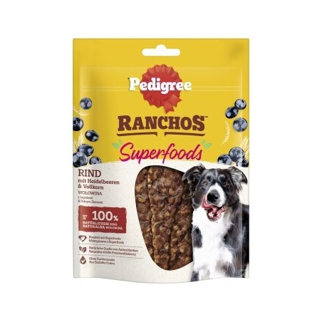 Pedigree Ranchos Superfoods 7x70g Rind