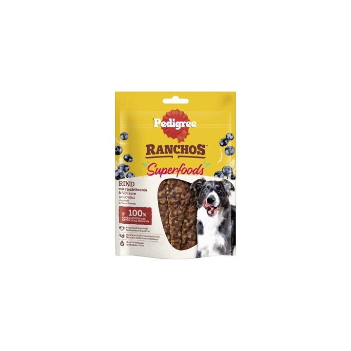 Pedigree Ranchos Superfoods 7x70g Rind