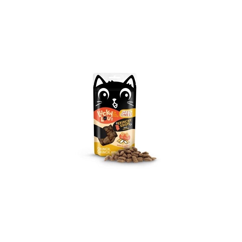 Lucky Lou Lucky Ones Krunchy Krisps Geflügel und Huhn 10x60 g