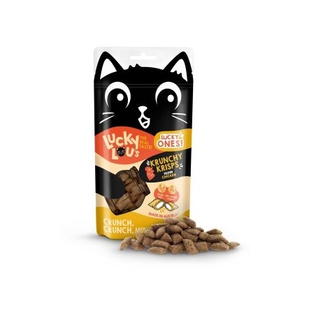 Lucky Lou Lucky Ones Krunchy Krisps Geflügel und Huhn 10x60 g