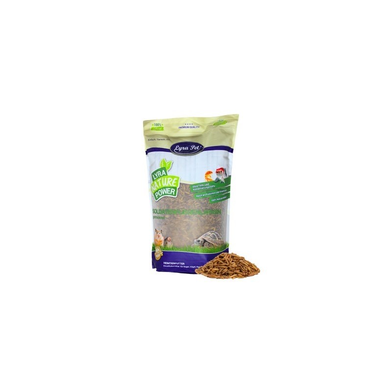 Lyra Pet Soldatenfliegenlarven 10 kg