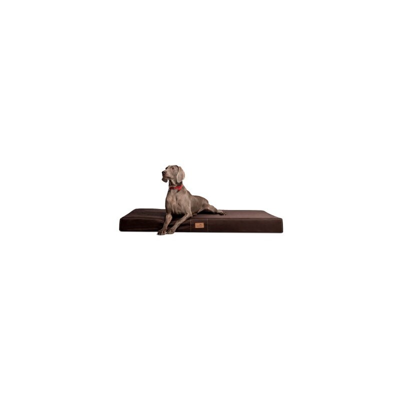 Tierlando ® HUGO BASIC Hundematratze braun 80 cm, 13 cm, 60 cm