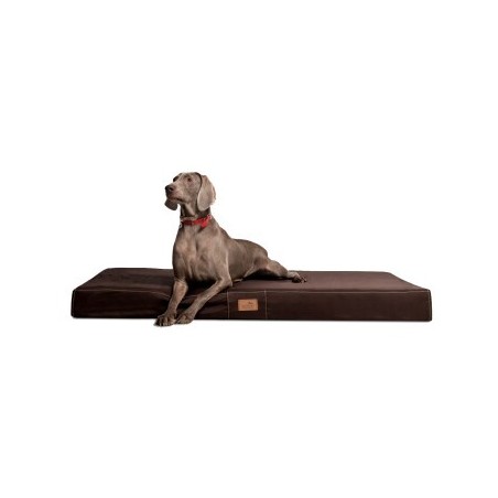 Tierlando ® HUGO BASIC Hundematratze braun 80 cm, 13 cm, 60 cm