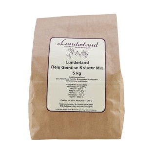 Lunderland Reis Gemüse Kräuter Mix 5 kg