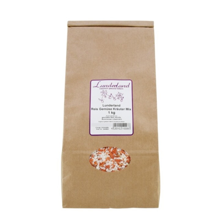 Lunderland Reis Gemüse Kräuter Mix 5x1 kg