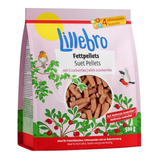 Lillebro Fettpellets mit Cranberries - 500 g
