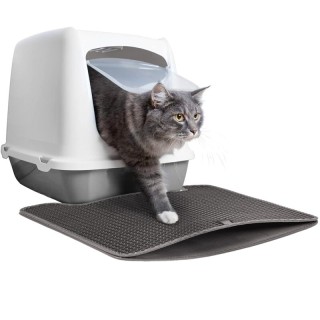 Canadian Cat Company Toilettenvorleger Zaubermatte S anthrazit
