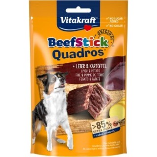 Vitakraft Beef Stick Quadros Leber & Kartoffel 7x70g