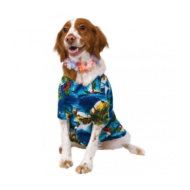 Rubies Luau/Strandparty-Hundekostüm blau
